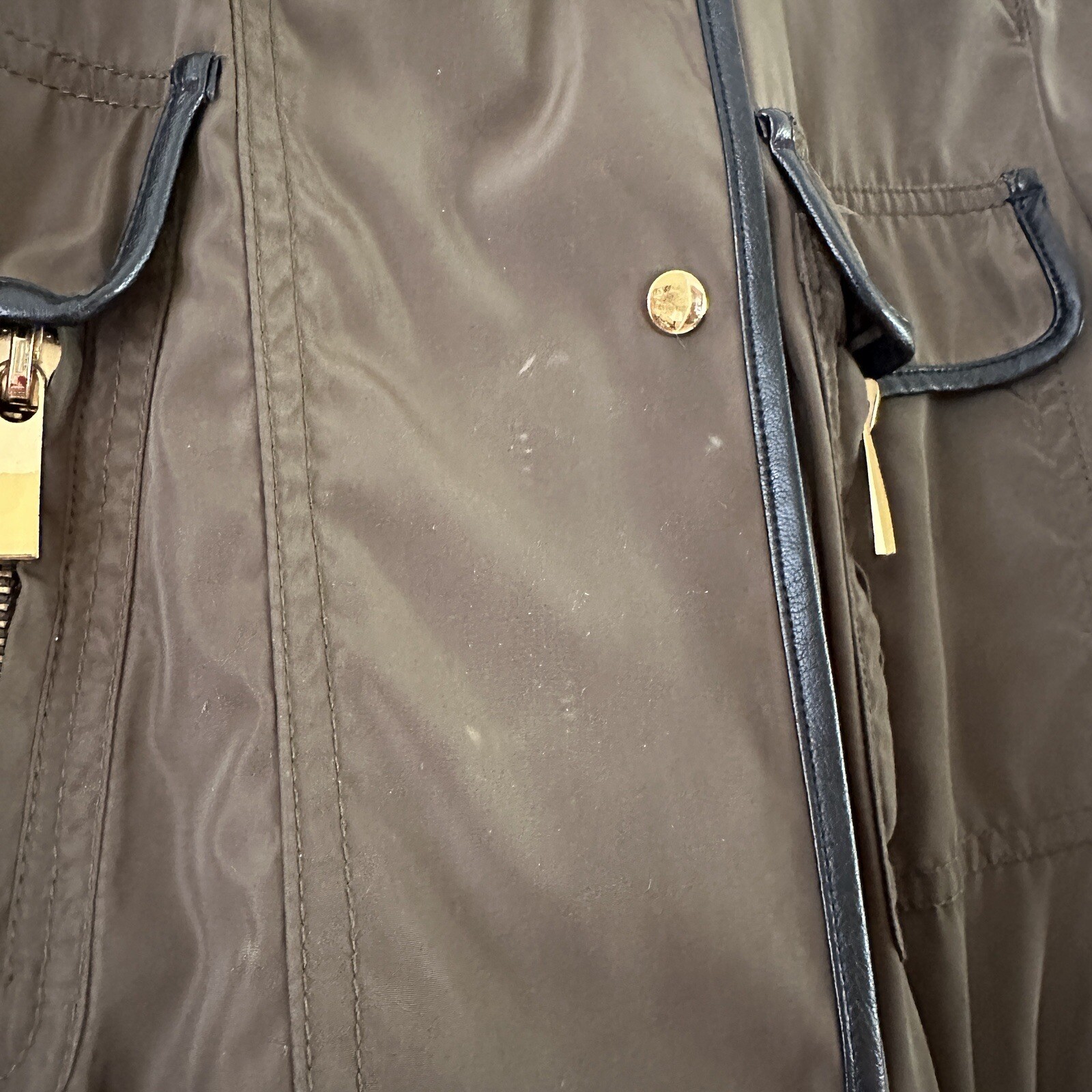 Zara basic collection lightweight hunter green ut… - image 8