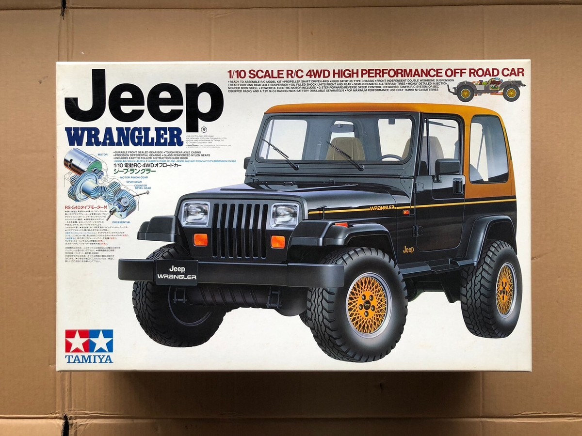 タミヤ 58141 1/10 電動RC 4WD ジープ ラングラー モーター付き TAMIYA JEEP WRANGLER CC01 4WD RC CAR KIT(58141) | eBay