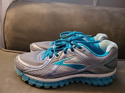 Size 9.5B - Brooks Adrenaline GTS 16 Gray/Teal