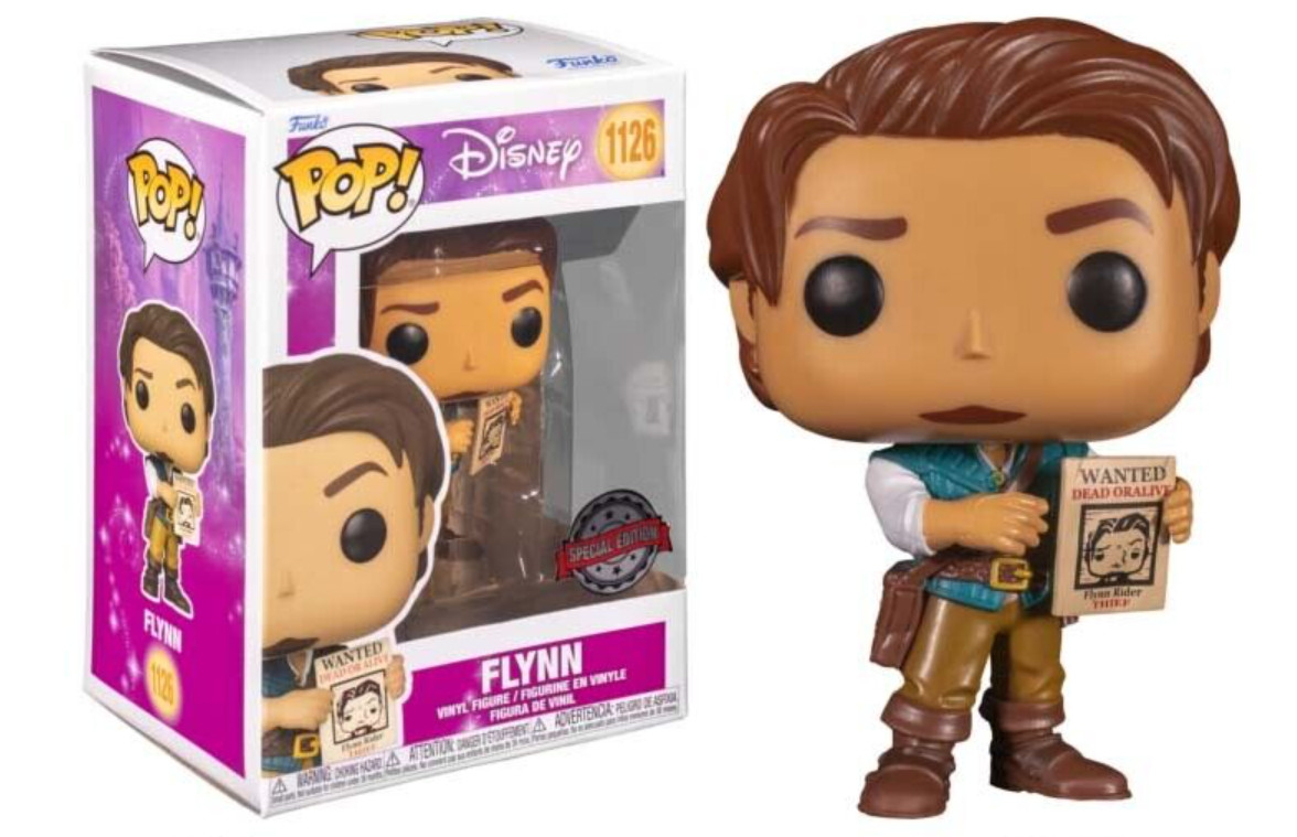Enredados: Flynn Con Póster Buscado Funko Pop! Vinilo