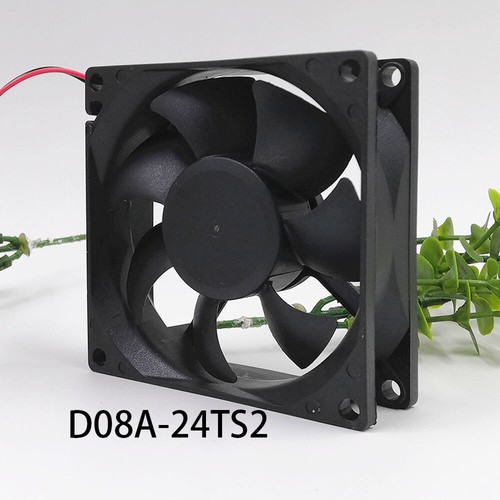Original Nidec Cabinet Cooling Fan DC24V 0.23A 80X80X25mm D08A-24TS2 01 radiator - Picture 6 of 9