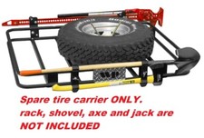 Warrior 819 Rack Mounted Spare Tire Carrier 9 Spread For Outback Roof Rack