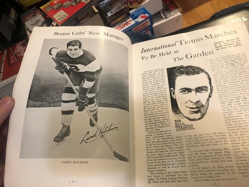 Hockey & Indoor Sport Magazine (1933-34 Season) Boston Garden 10c Magazine - Picture 6 of 6