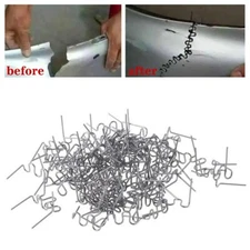 600 Hot Staples For Car Bumper Fender Welder Stapler Plastic Repair Kit Tool