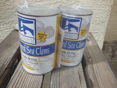 SEAWATCH Chopped Sea Clams 2/51 Oz. in original blister pack