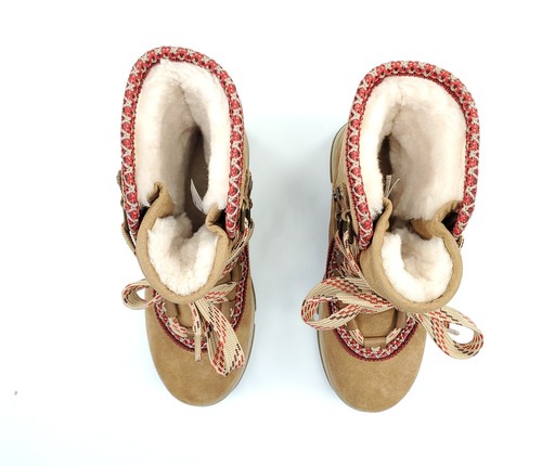 UGG Clásico Clima Senderista Hi Mujer Impermeable Gamuza Invierno Bota Castaño Talla 6 - Imagen 6 de 17