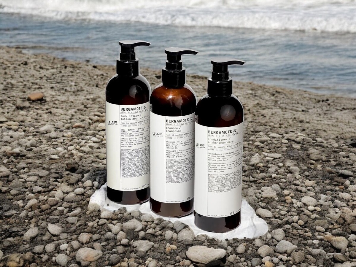 Le Labo Bergamote 22 Set Shampoo Conditioner Body Lotion