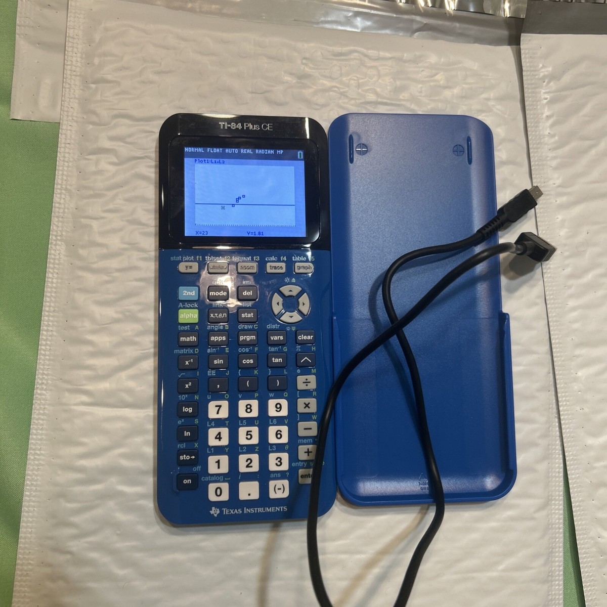 Texas Instruments TI 84 Plus CE Graphing Calculator Tested WITH