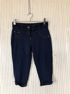 Lot De 3 Pantacourts/Bermudas Été Femme Taille 36 – Jean, Couleurs Variées (Bon État)