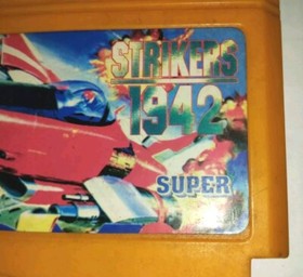 Rare Strike 1942 Famiclone 90`s Cartridge Game Dendy Famicom 60 pin Nes 1998 y.