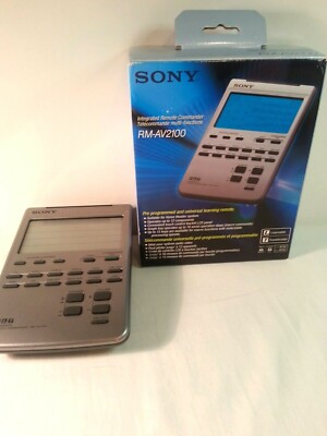 Sony RM-AV2100 Remote Integrated Commander 12 Component LCD Panel 