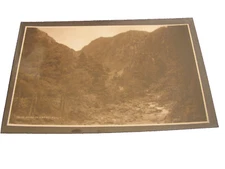 Pass of Aberglaslyn vintage Postcard