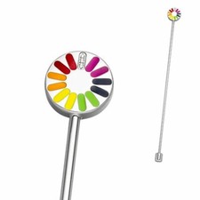 MAGNETIX - Magnet Wasserstab 5024 Chakra mit Zirkonia (18cm lang) Magnetschmuck