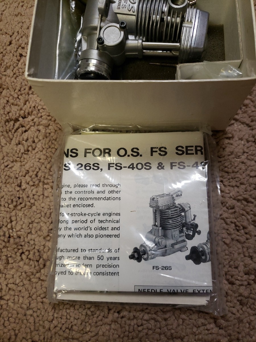 OS Engine - OS Surpass 26 FS series - FS-26 motor - New! GH | eBay