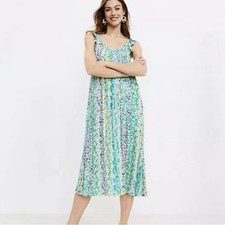 Loft Floral Sundress Womens Medium