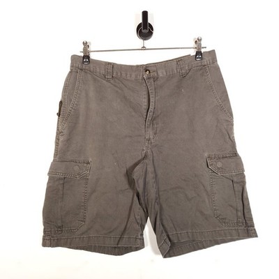 Wrangler Pro Gear Cargo Shorts Gr. W36 Herren Grau 100% Baumwolle Ultility