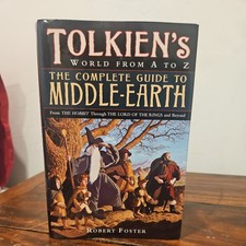 TOLKIEN'S WORLD FROM A TO Z: Complete Guide... - Robert Foster (1978 Hardcover)
