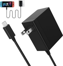 New Nintendo Switch Charging AC Adapters Power HAC-A-CDH-V1 15V 2.6A US STOCK