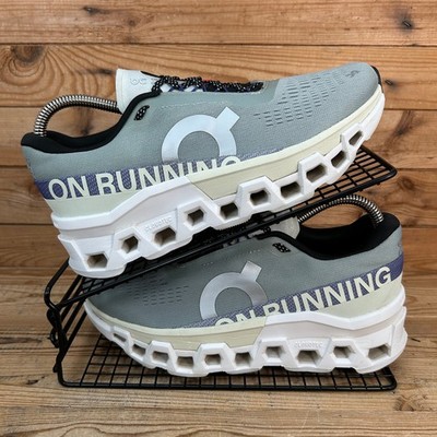 On Running Turnschuhe Damen Größe UK 6,5 CloudMonster 2 Mineral Aloe Swiss Schuhe