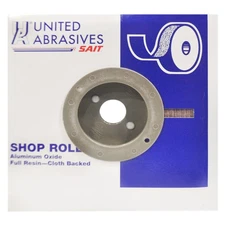 United Abrasives 81816 1-1/2" x 50 Yards Premium Industrial Shop Rolls 180 Grit