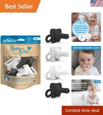 Dr. Brown s HappyPaci: Safe 100 Silicone Pacifiers for Babies 0-6