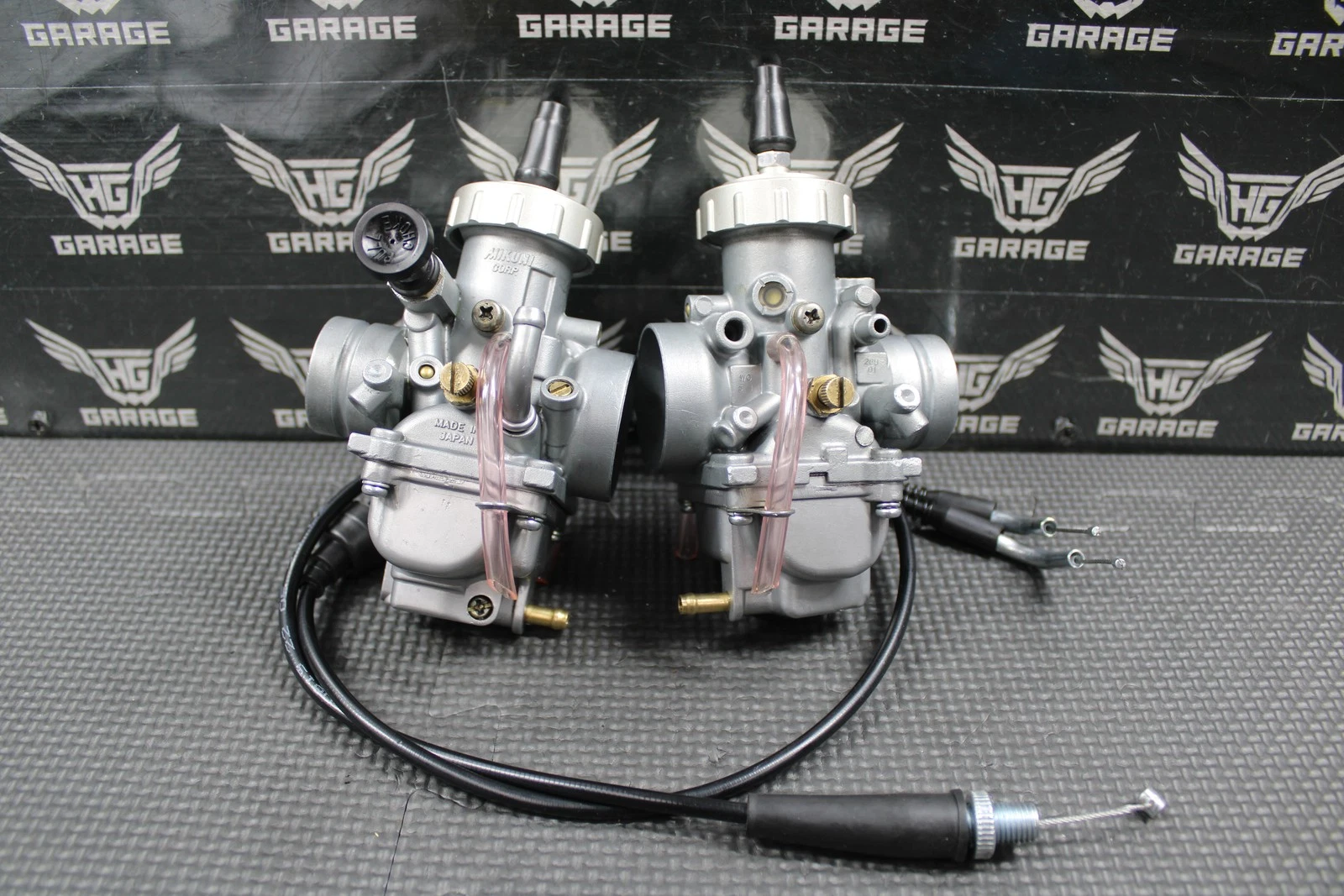 2001 87-06 YAMAHA BANSHEE YFZ350 OEM MIKUNI LEFT RIGHT CARBS CARBURETOR SET MINT