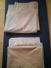 Pair of Attractive Gold Colour Curtains Fully Lined