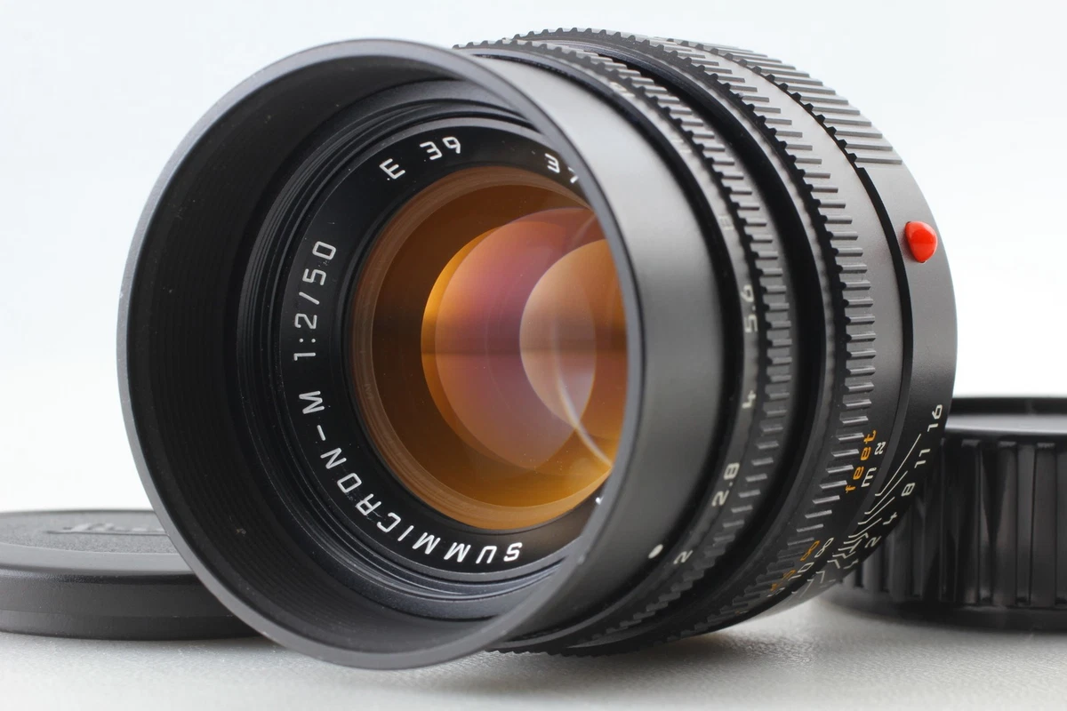 Leica SUMMICRON-M 50mm Focal f/2 Camera Lenses for sale - eBay