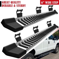 Side Protective Step 6 For 2004-2014 Ford F150 Super Cab V Truck Running Boards Side Protective Step 6 For 2004-2014 Ford F150 Super Cab V Truck Running Boards