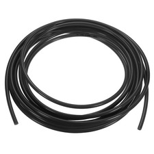 3/16"ID x 5/16"OD PE Tubing Translucent Flexible Water Hose Tube Black 25 Ft