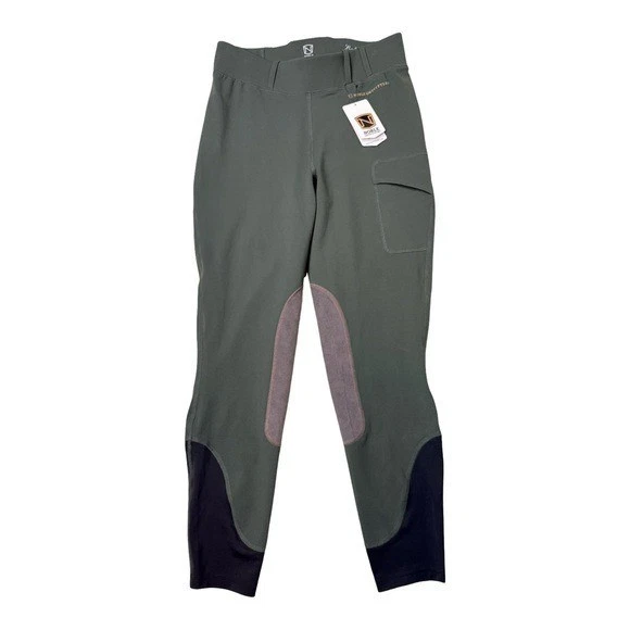 Pantalon D'équitation Noble Outfitters Signature Breeches - Femme - Taille 30R - Gris