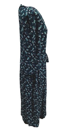 SEASALT CORNWALL Blue Mix 3/4 Length Carwynnen Dress U.K. 20 - Picture 4 of 6