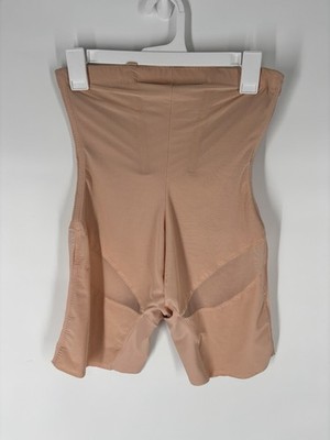 Honeylove Super Power Short HLSW05 Sz L High Waist Boning Support Mesh Smoothing