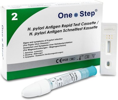 2 x One+Step Helicobacter Pylori  Schnelltest /  Darmkrebs Vorsorgetest