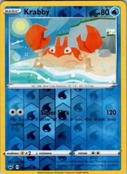 Krabby 043/202 Sword & Shield Reverse Holo Common