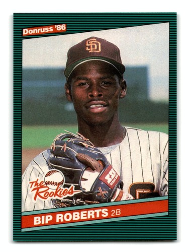 Bip Roberts 1986 Donruss The Rookies #33 San Diego Padres Mint - Picture 1 of 2