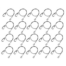 20 Pack 20" Black Safety Security Cable for DJ Stage Lighting Par Light, Stai...