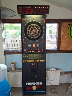 Dartautomat gebraucht von Merkur mit Cricket Shanghai usw. für 4 Personen