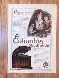 Magazine Ad* - 1917 - Columbia Grafonola - (#2)