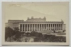 GERMANY Berlin Old Museum C1860 Photo CDV Vintage Album Damaged