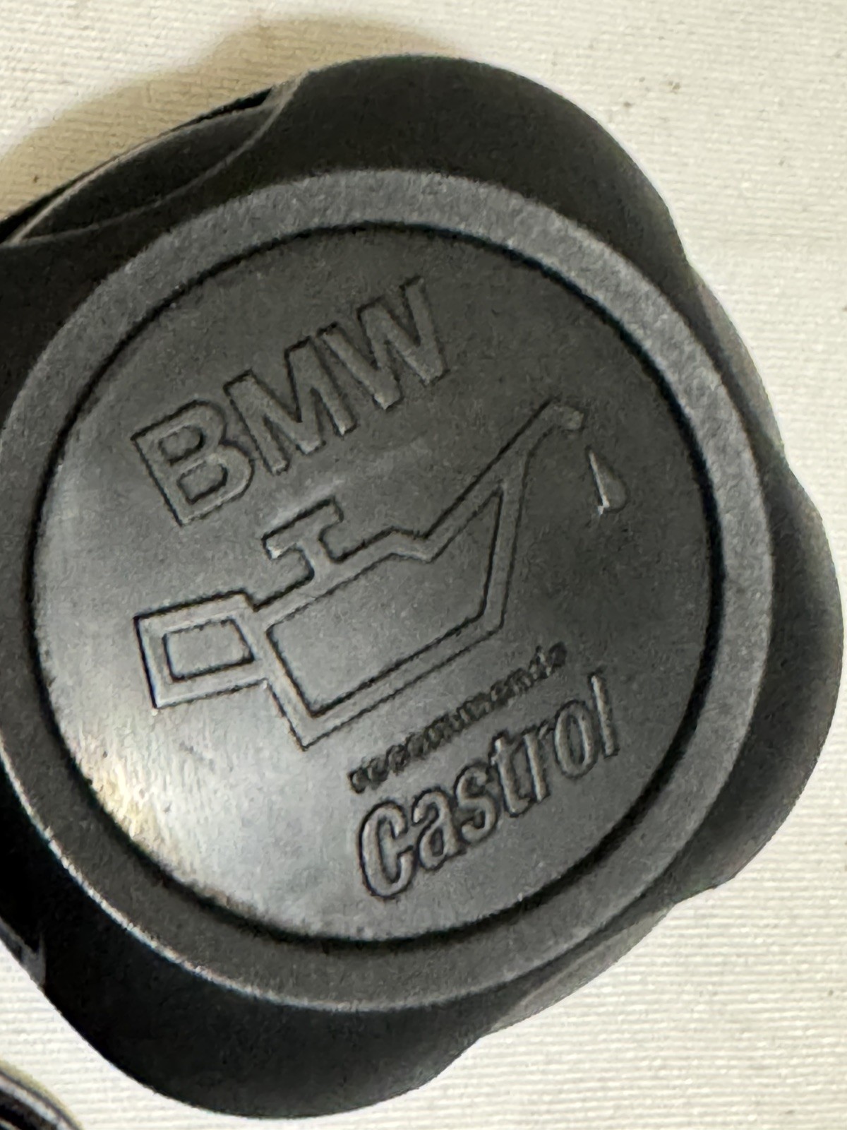 Filler Cap Lid Castrol Silver