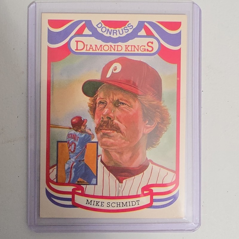 Donruss 1984 Diamond Kings Mike Schmidt #23 Philadelphia Phillies MLB Card