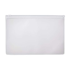 MUJI EVA Case with Zipper, B6 Size, White, NDA32A9S