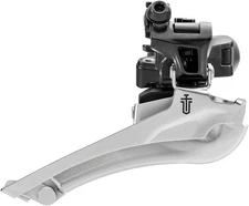 microSHIFT Sword Black Front Derailleur - 9-Speed, Double, 46-52t Max Ring, 34.9