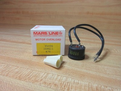 Mars 35006-3ARG11-KT6 GE Motor Overload 35006