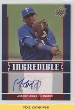 2009 Upper Deck Inkredible Series 2 Joaquin Arias #INK-JA Auto READ 0l2