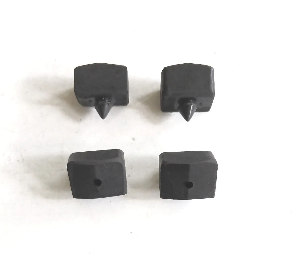 New 1958  to 1960 Lincoln Continental Hood bumpers 1 Set of 4 - Image 2 of 2