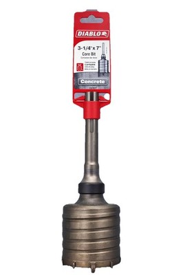 Diablo 3-1/4  SDS Max Carbide Core Bit Concrete Masonry Hole Saw DMAMXCC5030