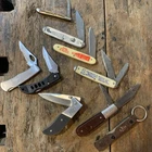 Lot 8  Vtg  Knifes USA Made Coca Cola Novelty  Pocket Knives Barlow