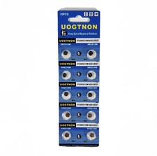 Uogtnon 379 WATCH BATTERIES SR521SW 10 pack LR521